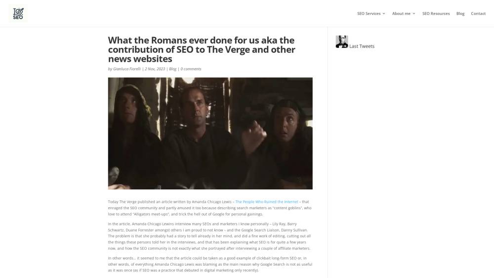 SEOs : TheVerge ne vous aime pas sur Iloveseo.net