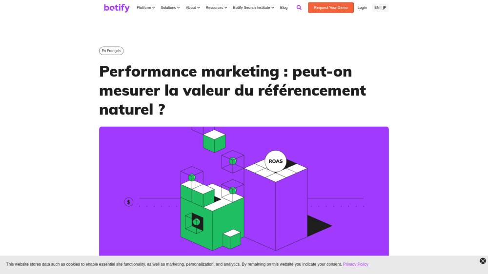 Mesurer la valeur du SEO sur Botify.com