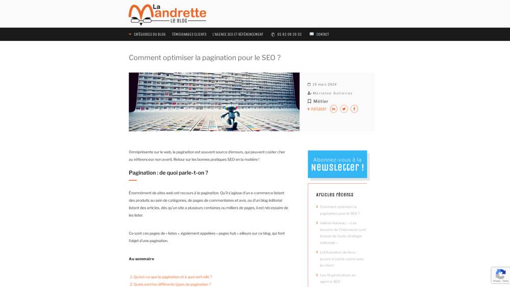 Pagination : on fait quoi, alors, chef ? sur LaMandrette.com